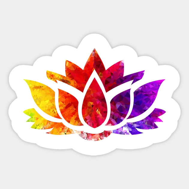 Lotus Flower Sticker by Tamie